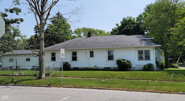126 W W Blvd, Kokomo, IN 46902 - view of front of house with a chimney