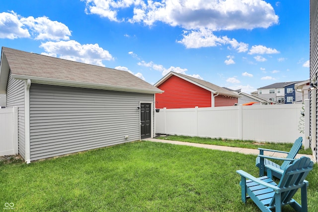 158 Handley St, Indianapolis, IN 46222 - view of yard