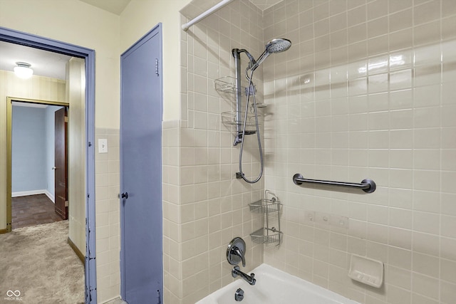 3215 E Edgewood Ave, Indianapolis, IN 46227 - bathroom featuring shower / tub combination