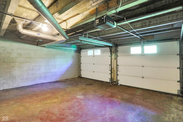 3215 E Edgewood Ave, Indianapolis, IN 46227 - garage featuring a garage door opener