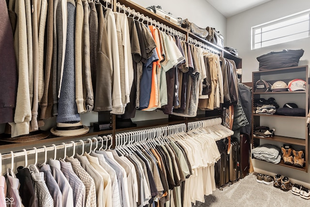 3335 Guilford Ln, Plainfield, IN 46168 - walk in closet with carpet flooring