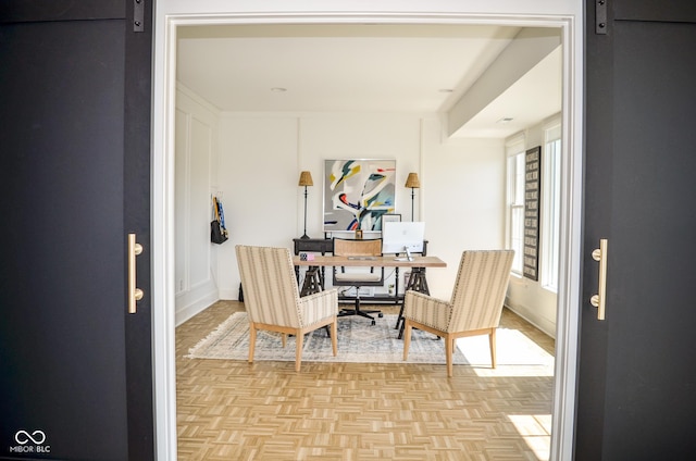 987 Oak Terrace Rd, Westfield, IN 46074 - dining area with an office area and baseboards