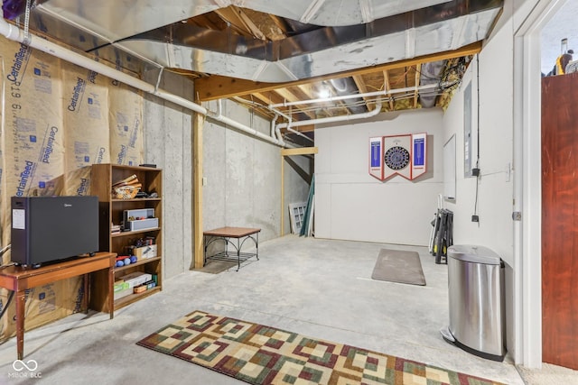 11844 Pine Meadow Cir, Fishers, IN 46037 - view of unfinished below grade area