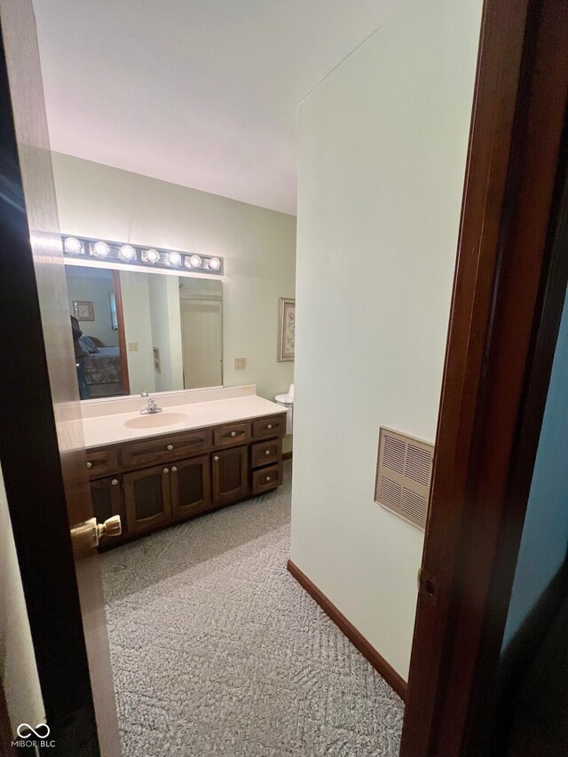 619 W 350 N, Covington, IN 47932 - bathroom featuring vanity and baseboards