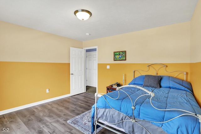 442 Mozart Dr, Greenfield, IN 46140 - bedroom featuring wood finished floors and baseboards