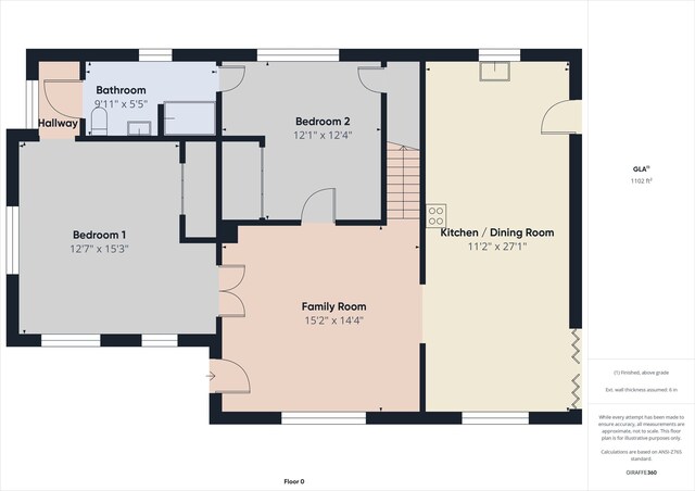 201 N 11th St, Elwood, IN 46036 - home floor plan
