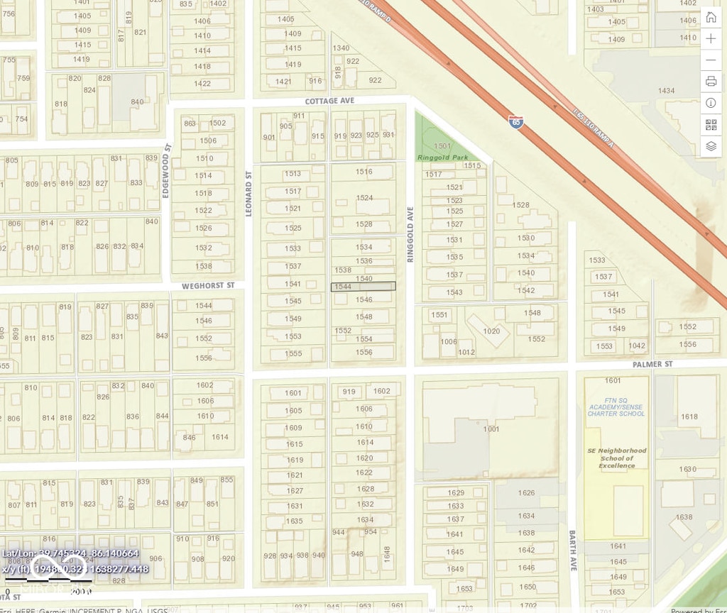 1540 Ringgold Ave, Indianapolis, IN 46203