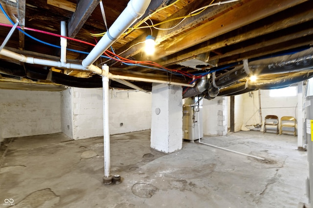 3636 Crescent Ave, Indianapolis, IN 46208 - view of unfinished basement