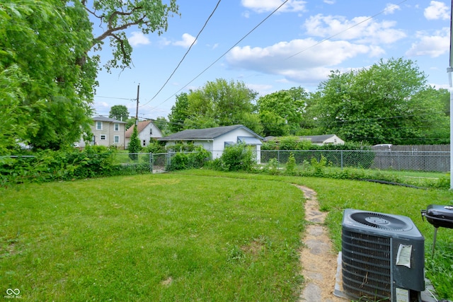 3636 Crescent Ave, Indianapolis, IN 46208 - view of yard featuring central AC