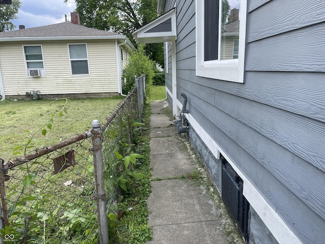 3636 Crescent Ave, Indianapolis, IN 46208 - view of side of home featuring a chimney