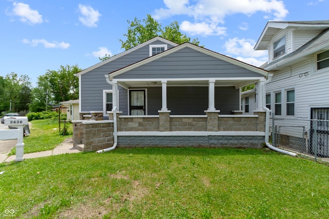 3636 Crescent Ave, Indianapolis, IN 46208 - bungalow-style house featuring covered porch