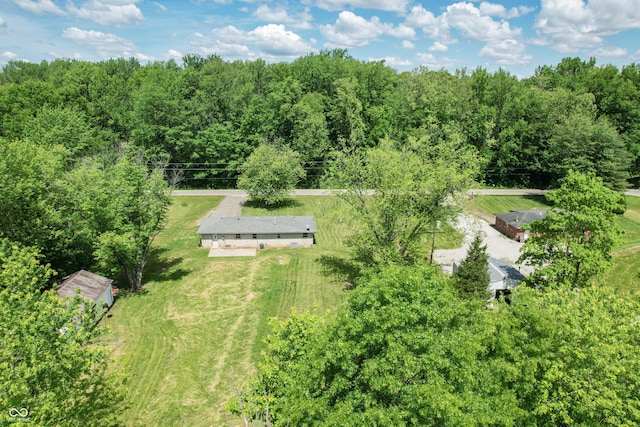 1440 N County Road 275 E, North Vernon, IN 47265 - aerial view of property and surrounding area