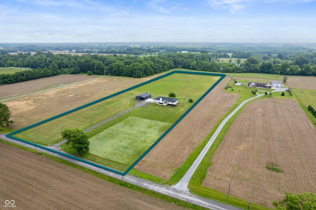 10274 S 400 W, Pendleton, IN 46064 - aerial view of sparsely populated area with farmland