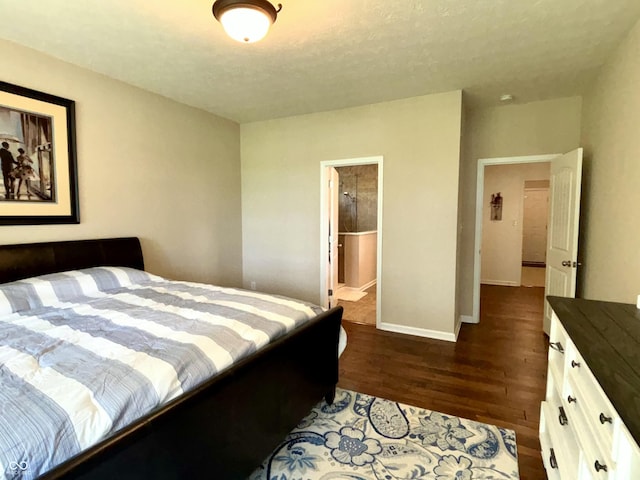 11700 Harvest Moon Dr, Noblesville, IN 46060 - bedroom featuring dark wood-style flooring and baseboards