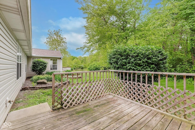 5939 Oberlies Way, Plainfield, IN 46168 - view of wooden terrace