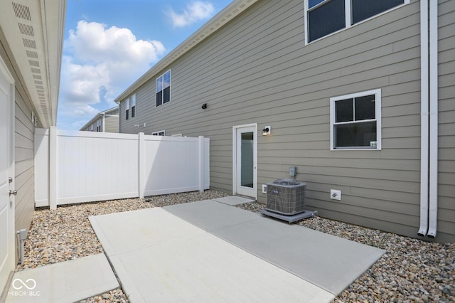 3931 Wren Dr, Brownsburg, IN 46112 - view of patio featuring central air condition unit