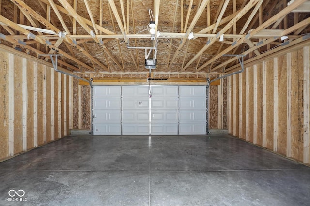 3931 Wren Dr, Brownsburg, IN 46112 - garage featuring a garage door opener