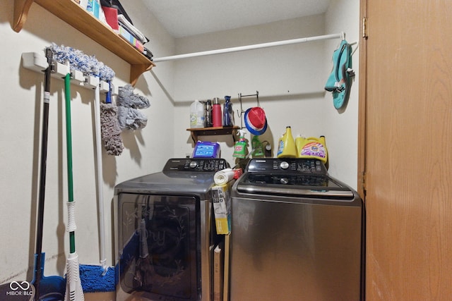 9130 E 18th St, Indianapolis, IN 46229 - washroom featuring separate washer and dryer