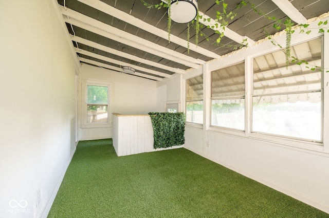 214 S Mcilroy Ave, West Terre Haute, IN 47885 - view of unfurnished sunroom