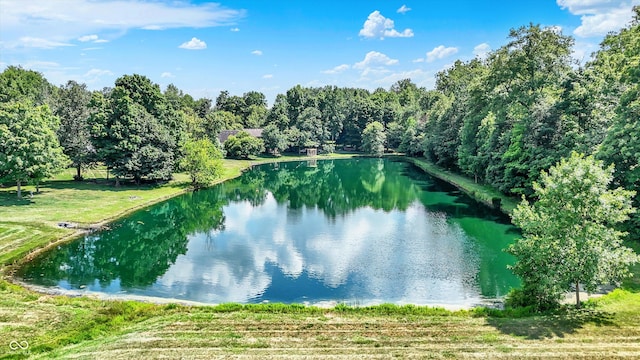 1344 S Fox Paw Dr, New Palestine, IN 46163 - water view