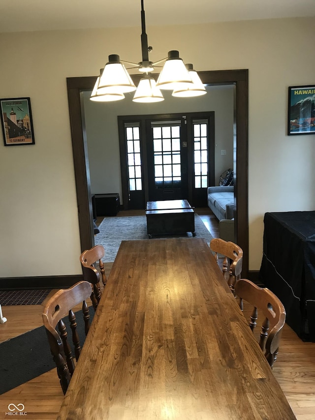 1015 Fairfield Ave, Indianapolis, IN 46205 - dining area featuring wood finished floors
