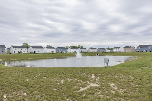 1863 River Birch Dr, Greenfield, IN 46140 - water view with nearby suburban area