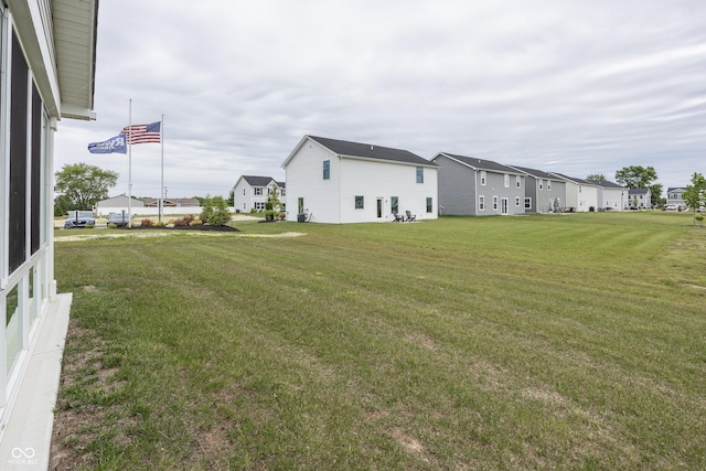 1863 River Birch Dr, Greenfield, IN 46140 - view of grassy yard with a residential view