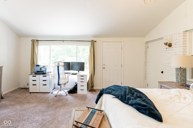 6799 Lakeshore Dr, Avon, IN 46123 - carpeted bedroom featuring a desk and baseboards