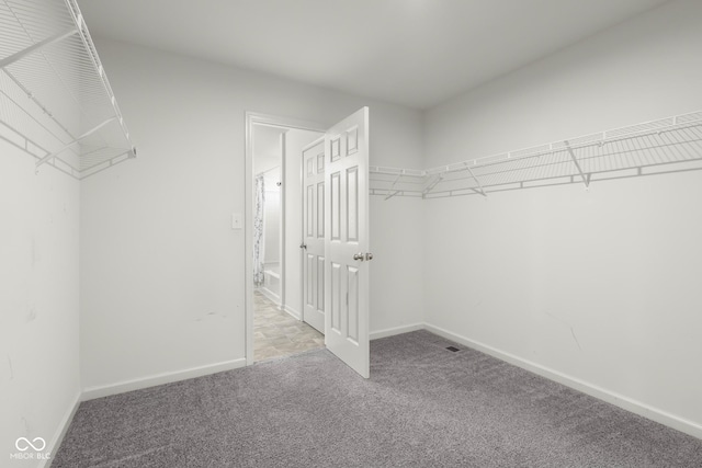 2502 Creekland Dr, Columbus, IN 47201 - spacious closet with carpet