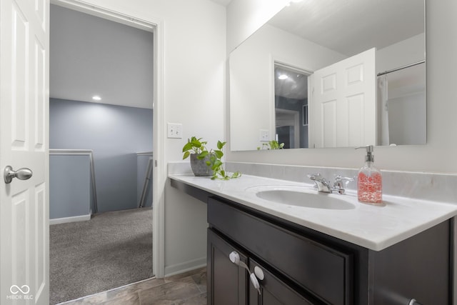 2502 Creekland Dr, Columbus, IN 47201 - bathroom featuring vanity