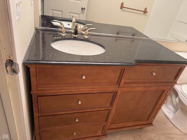 1009 Springwater Rd, Kokomo, IN 46902 - bathroom featuring vanity and toilet