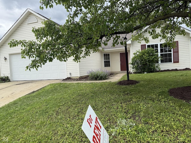 1009 Springwater Rd, Kokomo, IN 46902 - single story home with a front lawn, driveway, and an attached garage