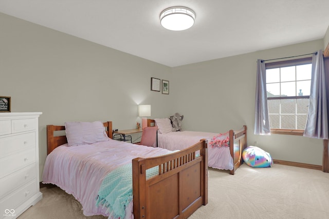 545 Walnut Woods Dr, Greenwood, IN 46142 - bedroom with light colored carpet