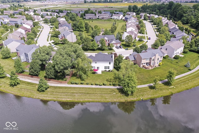 14353 Chariots Whisper Dr, Carmel, IN 46074 - aerial overview of property's location featuring nearby suburban area and a large body of water
