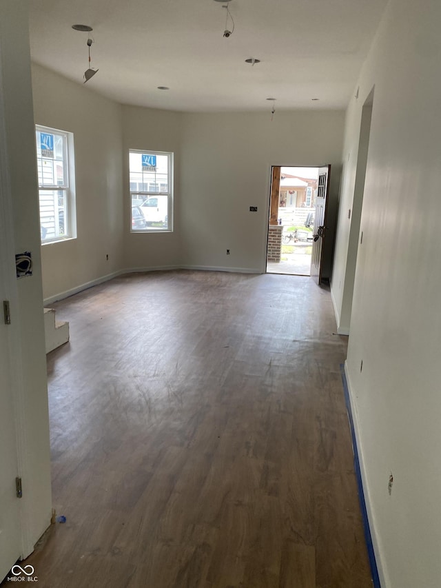 830 Villa Ave, Indianapolis, IN 46203 - spare room with wood finished floors and baseboards