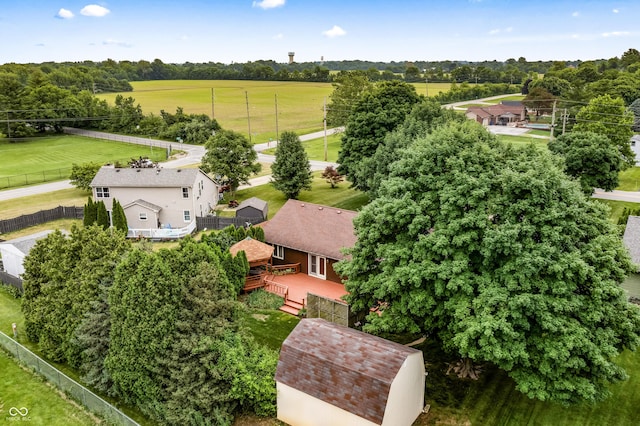 7426 N Carroll Rd, Indianapolis, IN 46236 - overview of rural landscape featuring a tree filled landscape