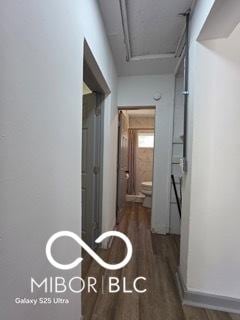 2421 N Arsenal Ave, Indianapolis, IN 46218 - hall featuring wood finished floors