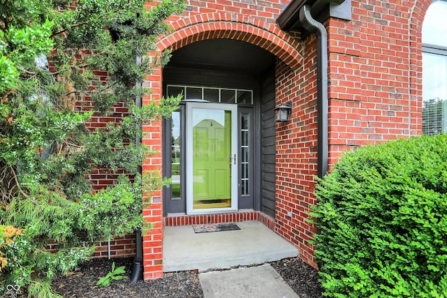 14492 Allison Dr, Carmel, IN 46033 - entrance to property featuring brick siding