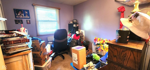 1619 Crest Ct, Indianapolis, IN 46214 - view of carpeted home office
