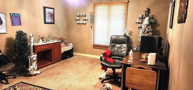 1619 Crest Ct, Indianapolis, IN 46214 - office space featuring light carpet and baseboards