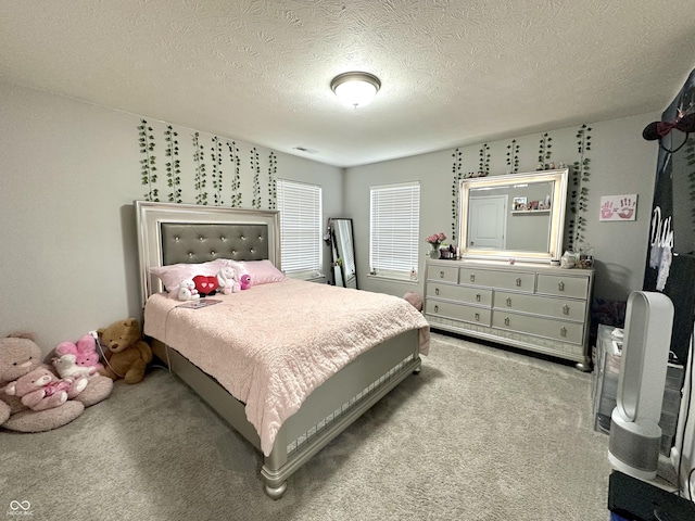 9133 Thames Dr, Avon, IN 46123 - bedroom featuring carpet flooring and a textured ceiling