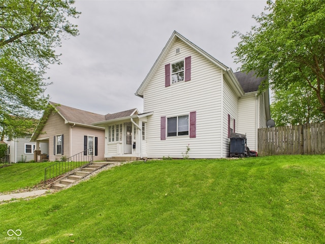 907 S A St, Elwood, IN 46036 - view of back of property