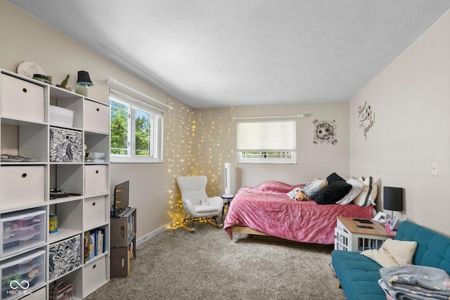 3480 W Broadus Dr, North Vernon, IN 47265 - carpeted bedroom featuring baseboards