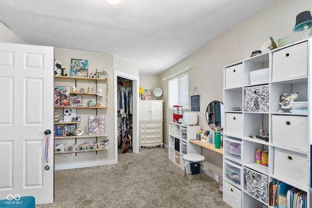 3480 W Broadus Dr, North Vernon, IN 47265 - carpeted bedroom with a closet and baseboards