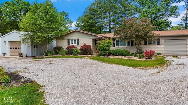 3480 W Broadus Dr, North Vernon, IN 47265 - ranch-style home featuring brick siding
