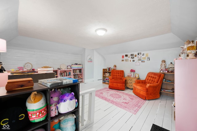 3360 Main St, Plainfield, IN 46168 - game room with wood finished floors and vaulted ceiling