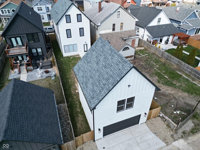 811 E Minnesota St, Indianapolis, IN 46203 - aerial perspective of suburban area
