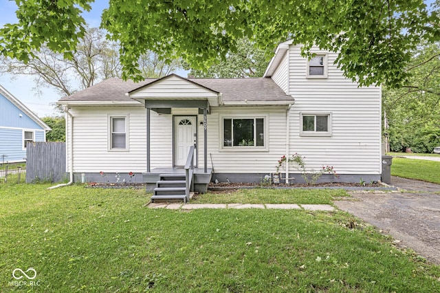 3409 S Rural St, Indianapolis, IN 46237 - view of front of property featuring a shingled roof