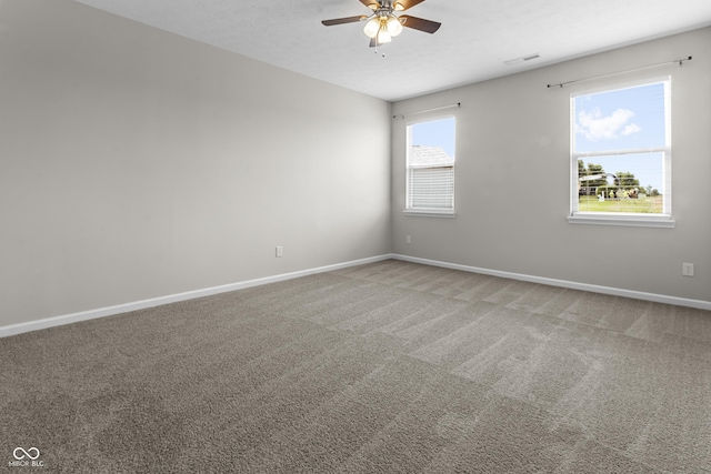 11815 Adair Pl, Indianapolis, IN 46229 - carpeted spare room featuring ceiling fan and baseboards