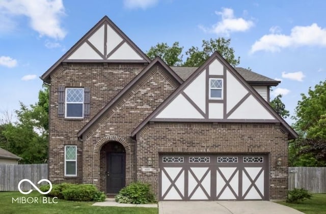 4689 Muscatine Way, Westfield, IN 46062 - english style home with brick siding and concrete driveway